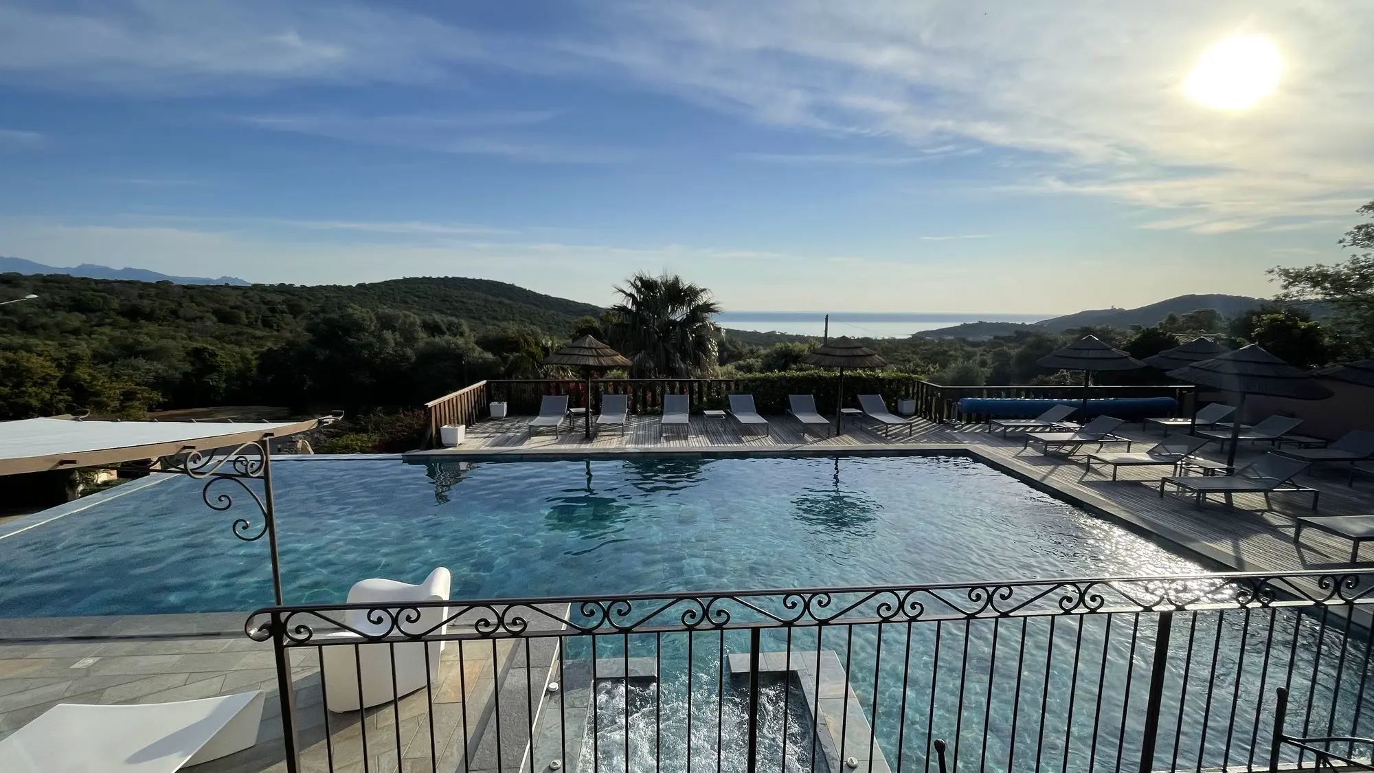 Vue mer depuis la résidence