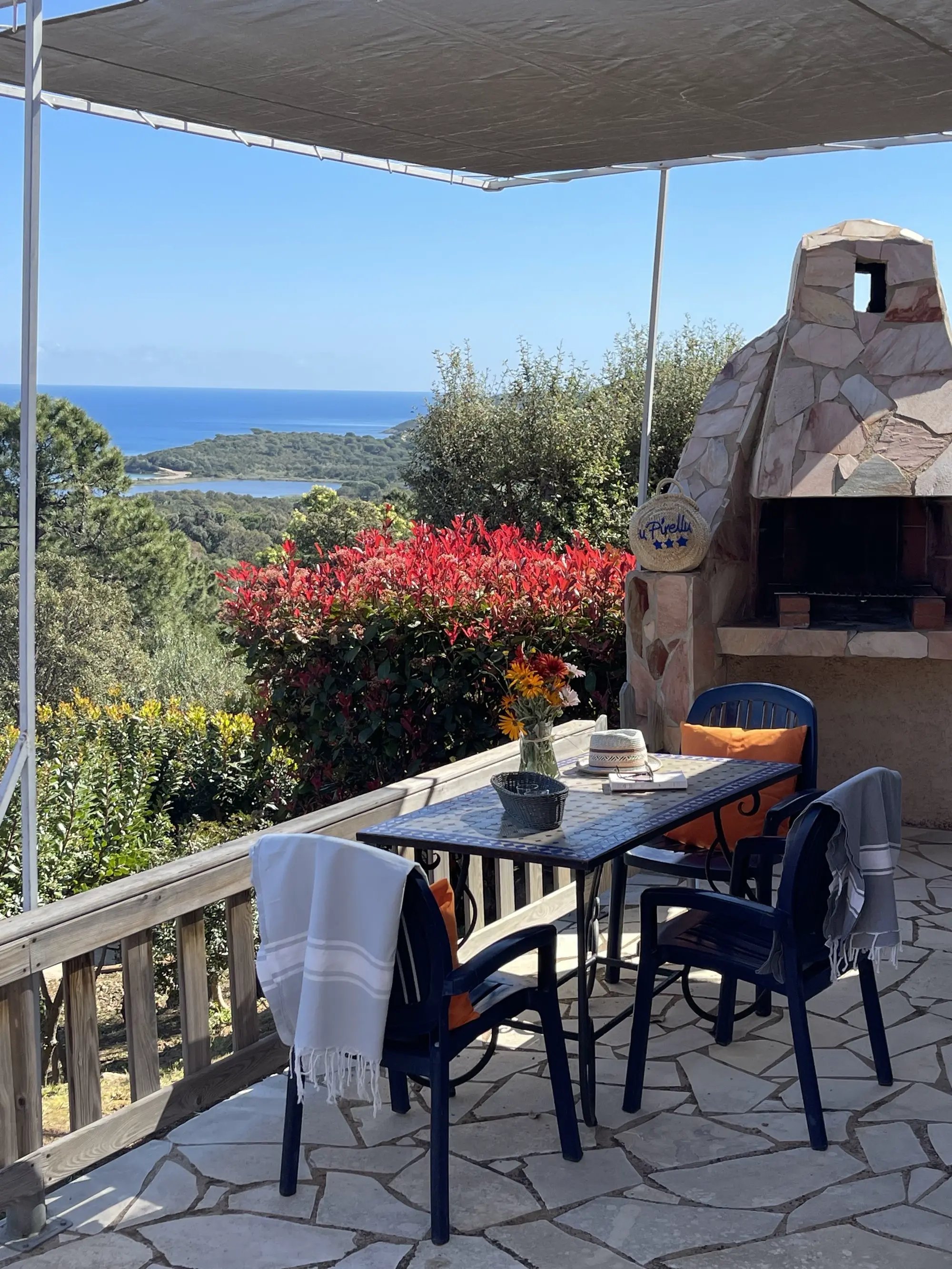 Studio 2 personnes vue mer