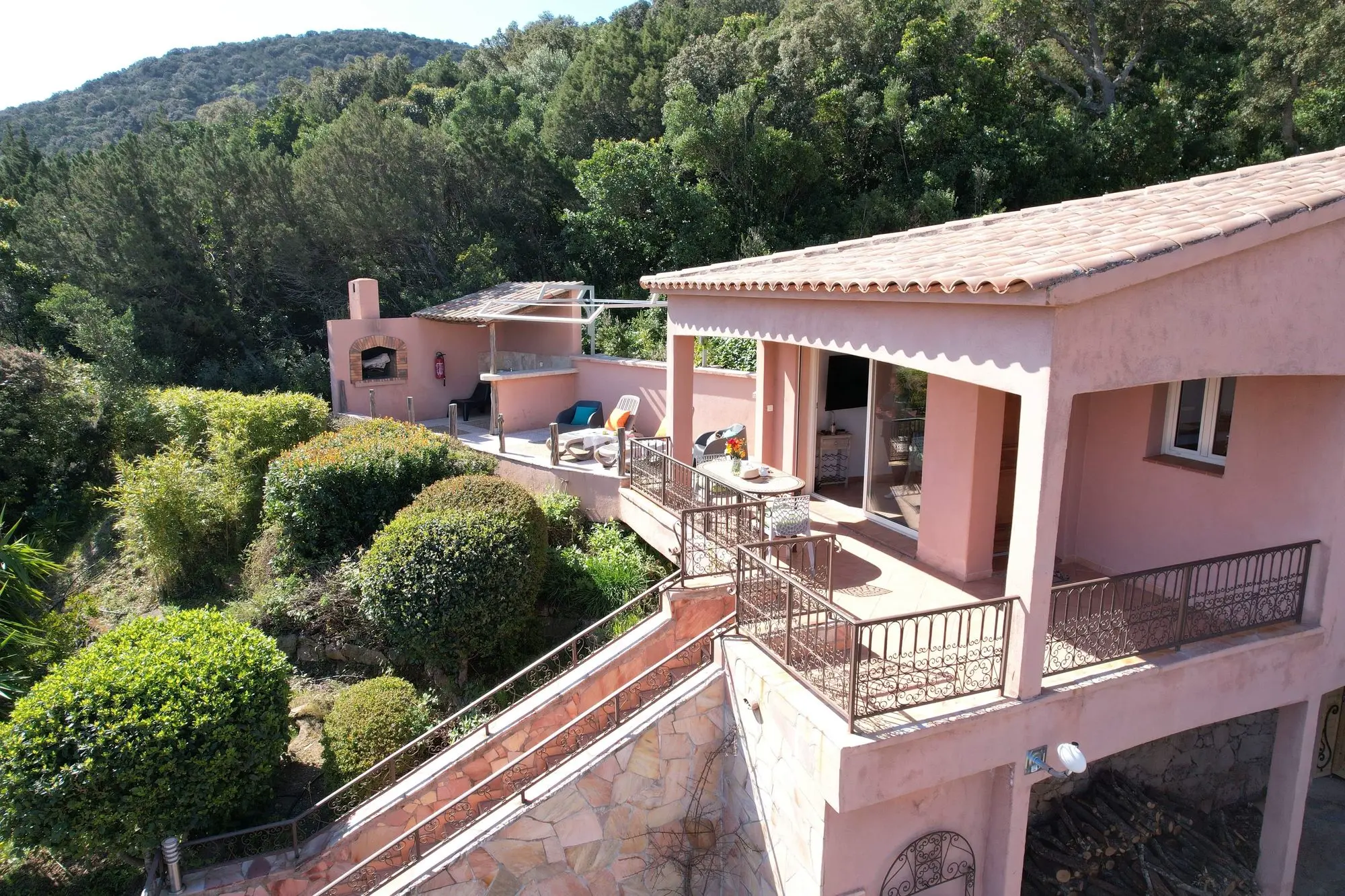 Villa standing 6 personnes vue mer