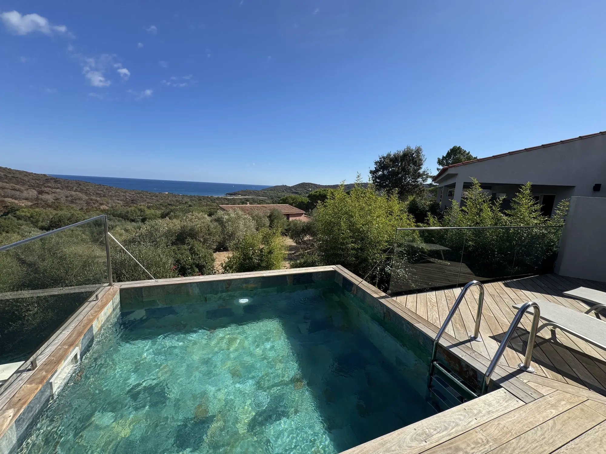 Villa avec piscine privée chauffée, Résidence U Pirellu