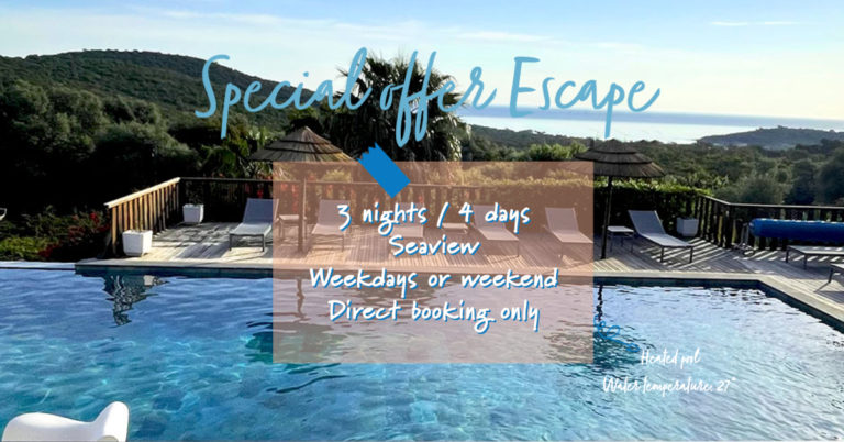 Special offer week-end South Corsica