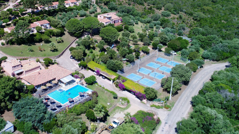 View of the Tennis Court